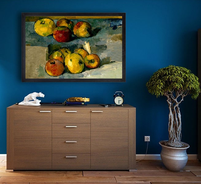 Apples, Paul Cézanne - plakat 29,7x21 cm