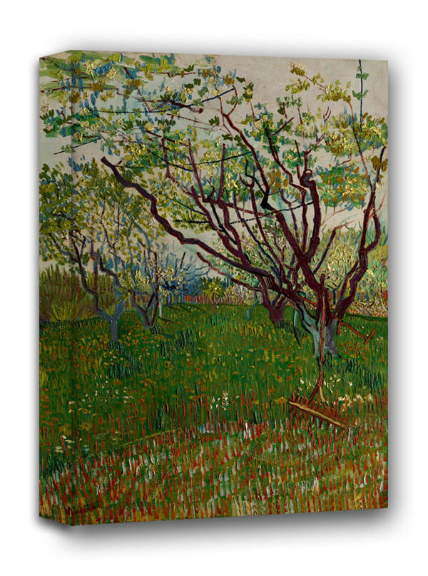 The Flowering Orchard, Vincent van Gogh - obraz na płótnie 90x120 cm