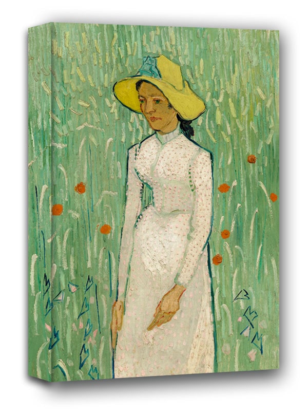 Girl in White, Vincent van Gogh - obraz na płótnie 40x50 cm
