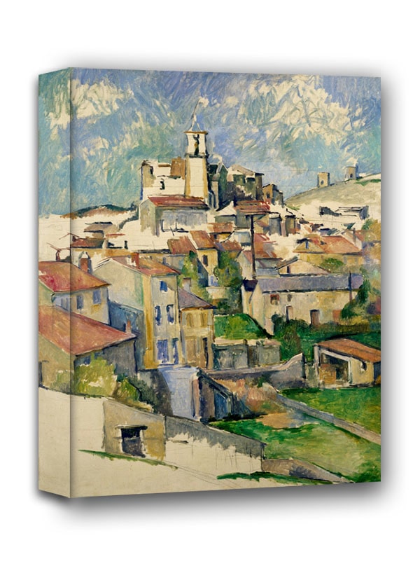 Gardanne, Paul Cézanne - obraz na płótnie 60x80 cm