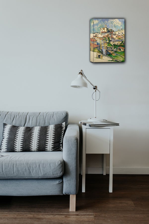 Gardanne, Paul Cézanne - obraz na płótnie 60x80 cm