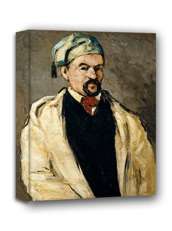 Antoine Dominique Sauveur Aubert, Paul Cézanne - obraz na płótnie 70x100 cm