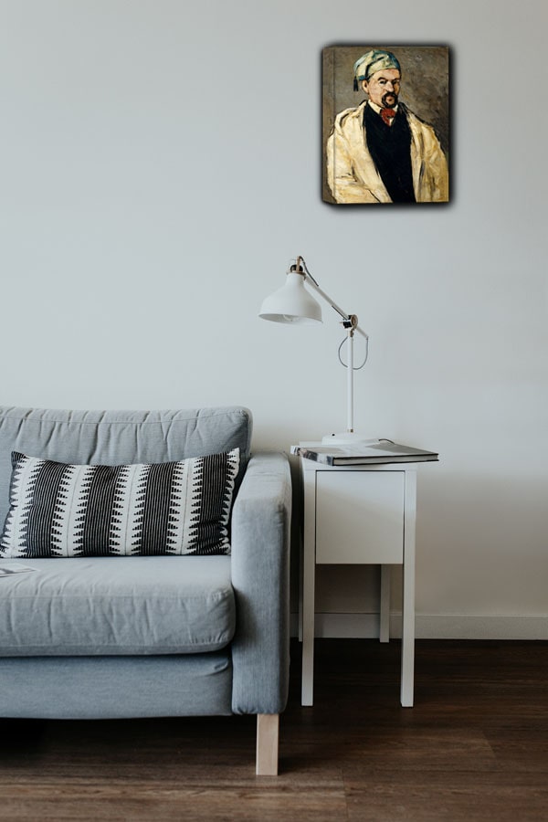 Antoine Dominique Sauveur Aubert, Paul Cézanne - obraz na płótnie 70x100 cm