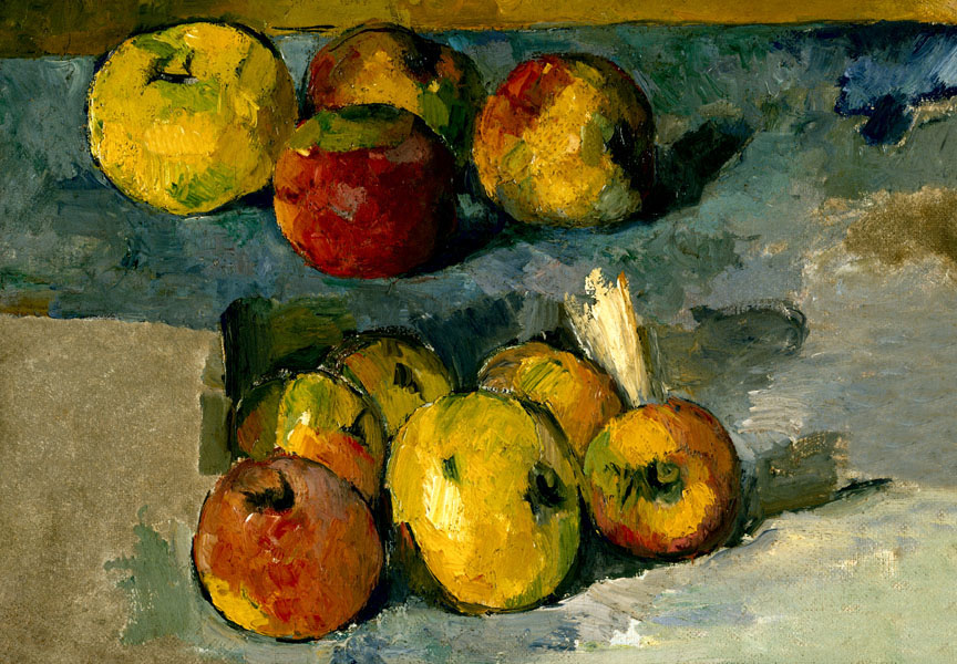 Apples, Paul Cézanne - plakat 29,7x21 cm