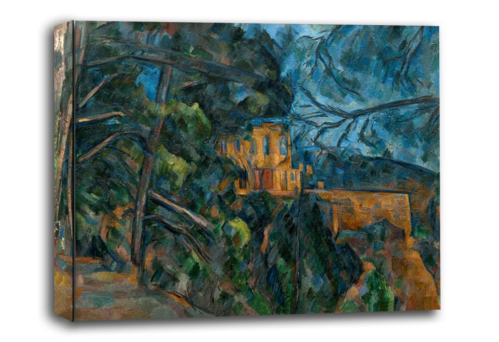 Château Noir, Paul Cézanne - obraz na płótnie 100x70 cm