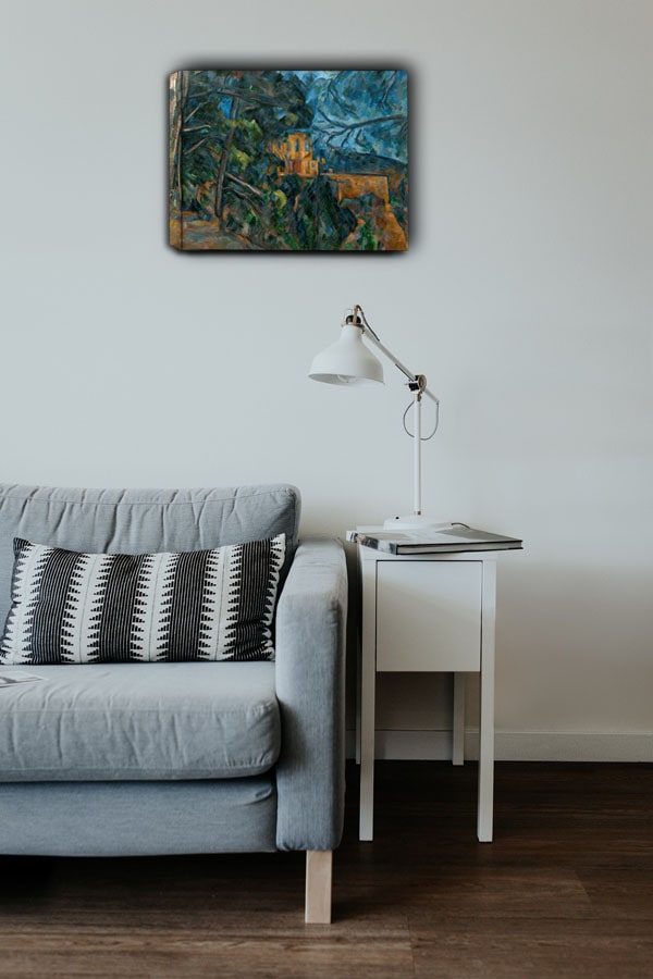 Château Noir, Paul Cézanne - obraz na płótnie 100x70 cm