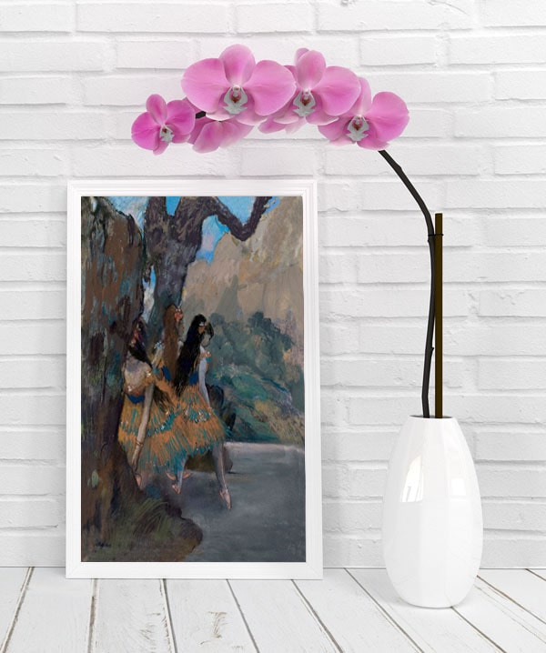 Ballet Dancers, Edgar Degas - plakat 40x50 cm