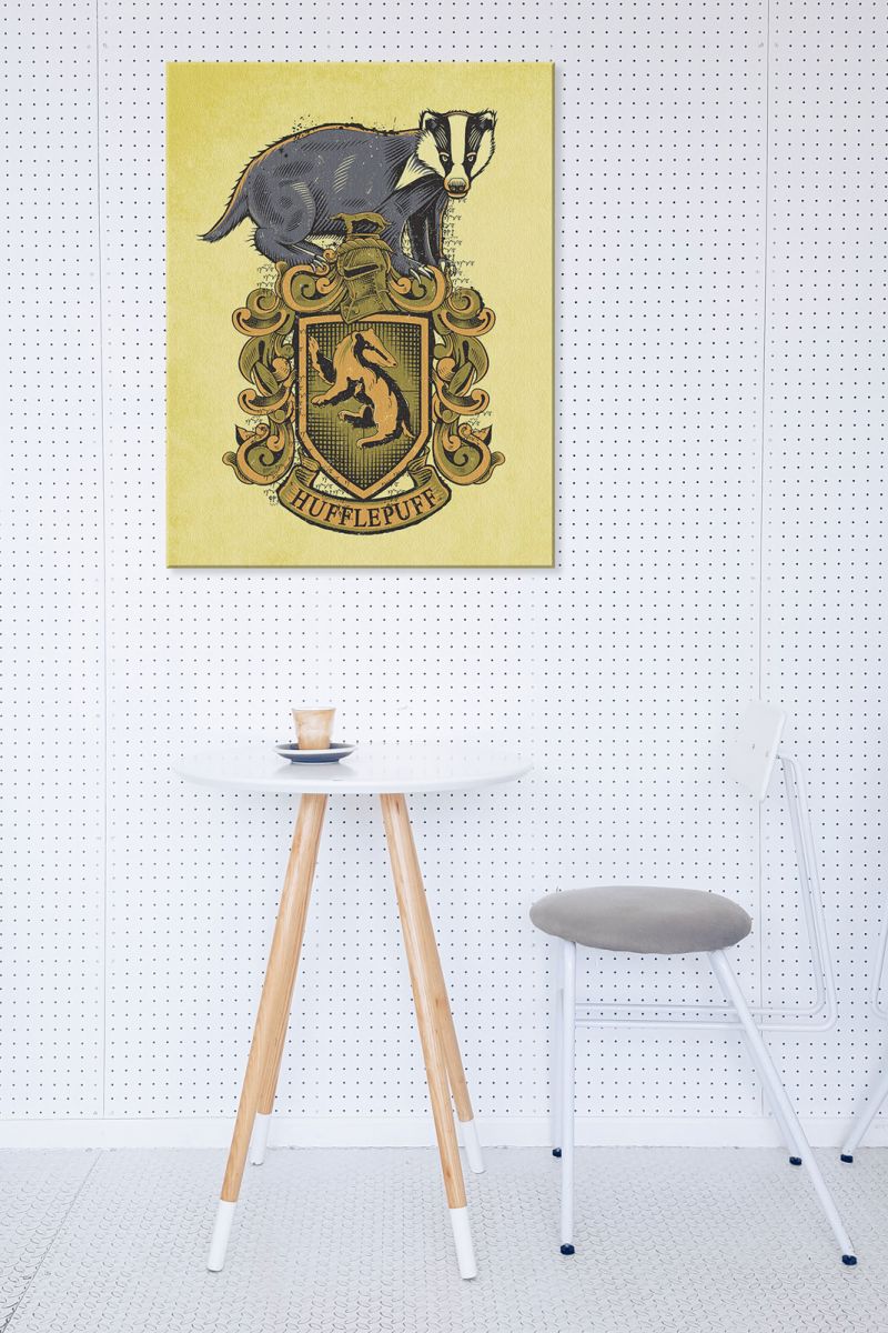 Harry Potter Hufflepuff - obraz na płótnie 60x80 cm