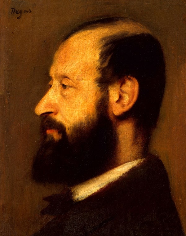 Joseph Henri Altès, Edgar Degas - plakat 30x40 cm