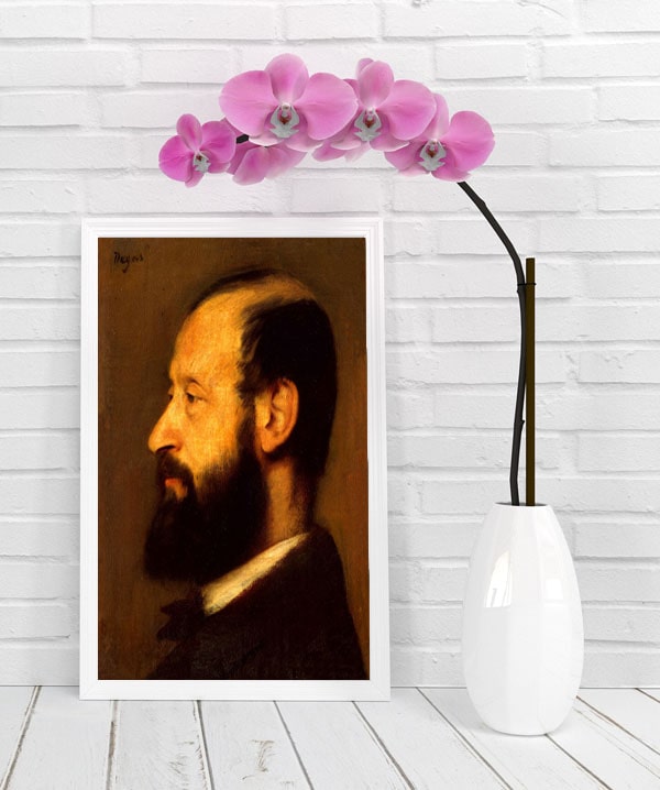 Joseph Henri Altès, Edgar Degas - plakat 30x40 cm