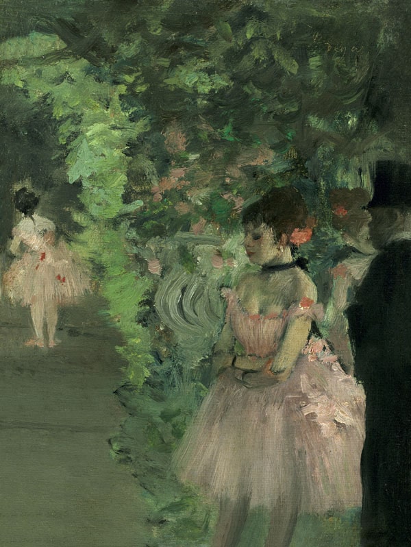 Dancers Backstage, Edgar Degas - plakat 50x70 cm