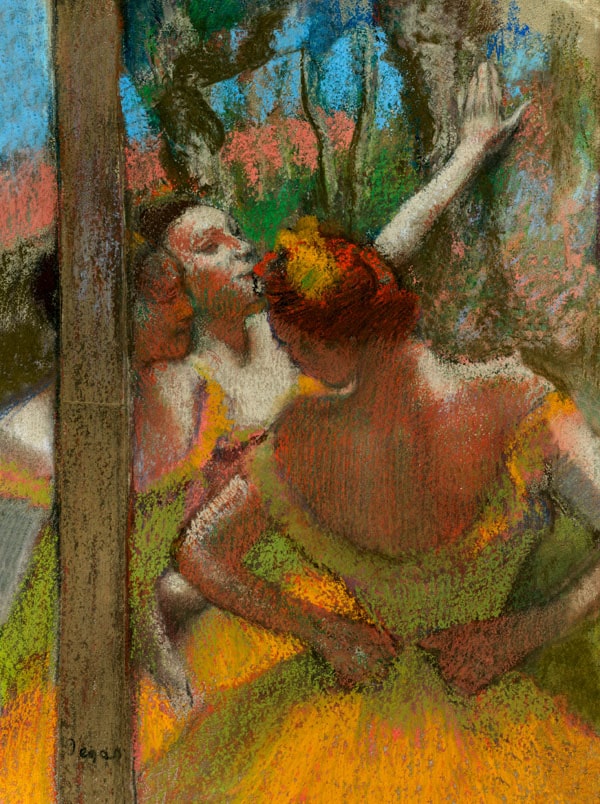 Dancers, Edgar Degas - plakat 59,4x84,1 cm