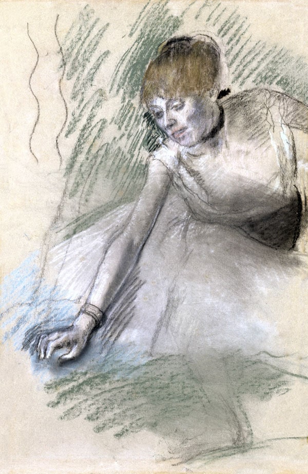 Dancer1880 85, Edgar Degas - plakat 40x60 cm