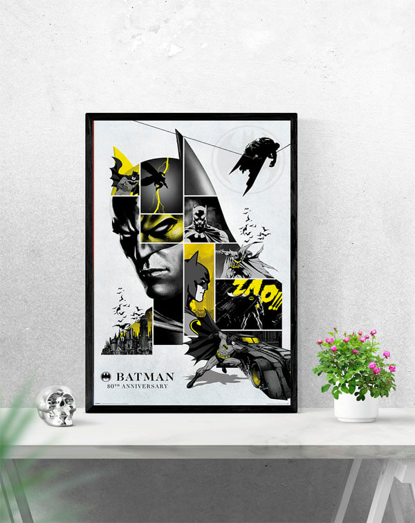 Batman 80-ta rocznica - plakat 61x91,5 cm