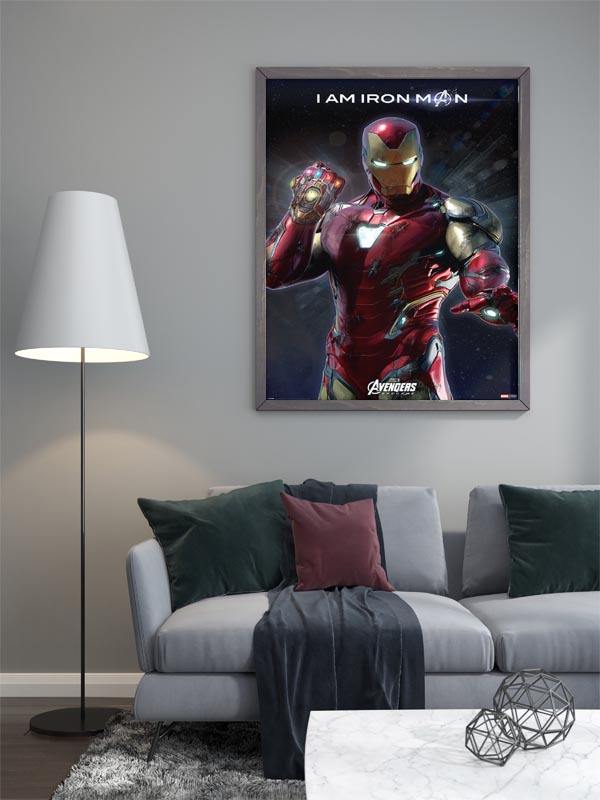Avengers Endgame Iron man - plakat - Galeria Plakatu