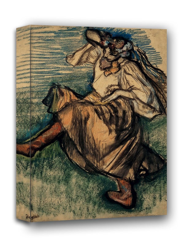 Russian Dancer, Edgar Degas - obraz na płótnie 40x50 cm