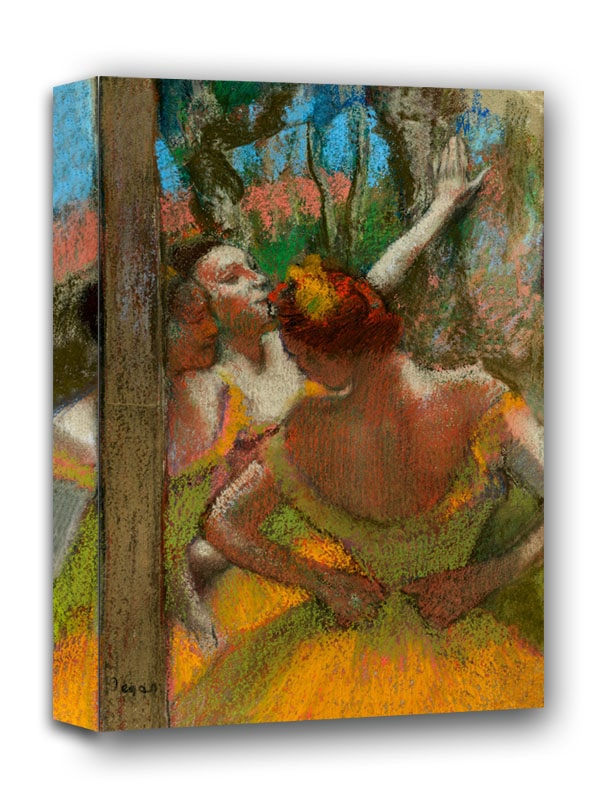 Dancers, Edgar Degas - obraz na płótnie 60x80 cm