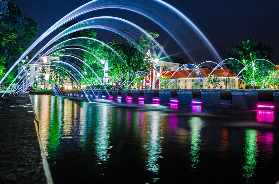 Kolory miasta  - plakat premium 100x70 cm