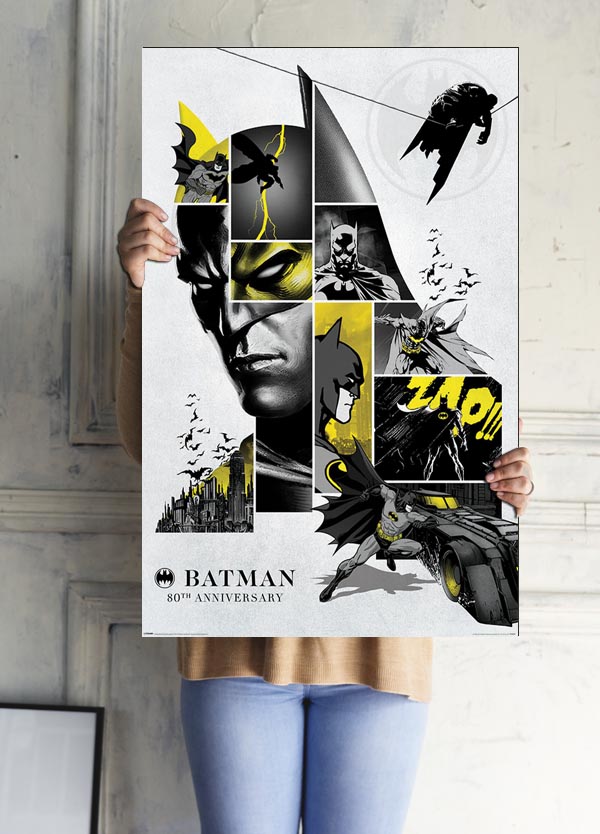 Batman 80-ta rocznica - plakat 61x91,5 cm