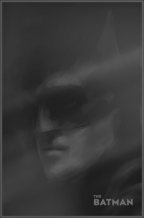 Batman - plakat premium 50x70 cm