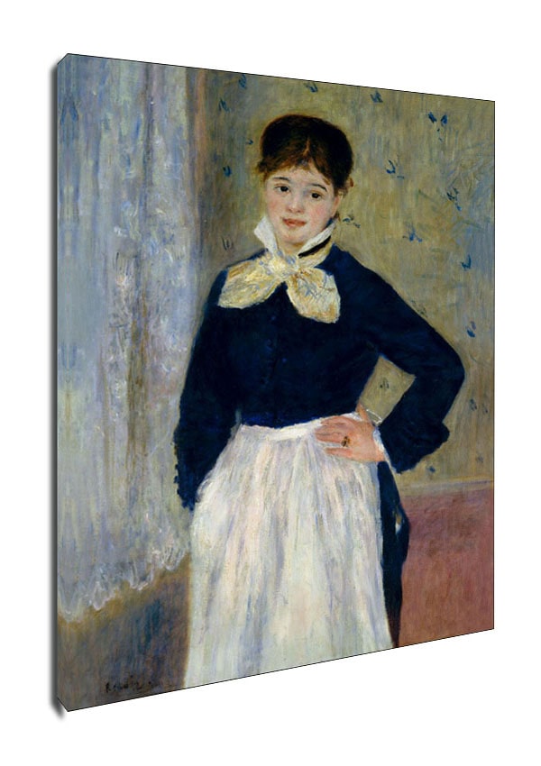 A Waitress at Duval_s Restaurant, Auguste Renoir - obraz na płótnie 60x90 cm