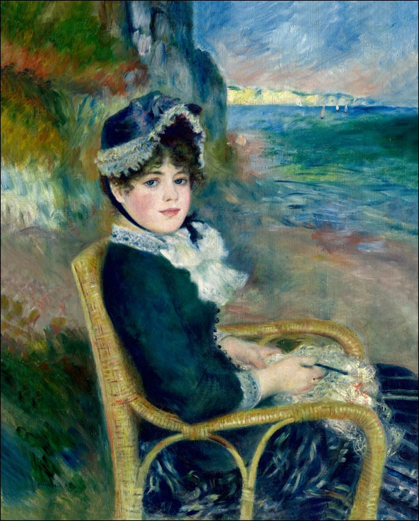 By the Seashore, Auguste Renoir - plakat 61x91,5 cm