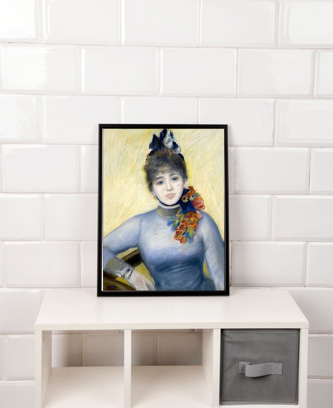 Caroline Rémy (Séverine), Auguste Renoir - plakat 42x59,4 cm