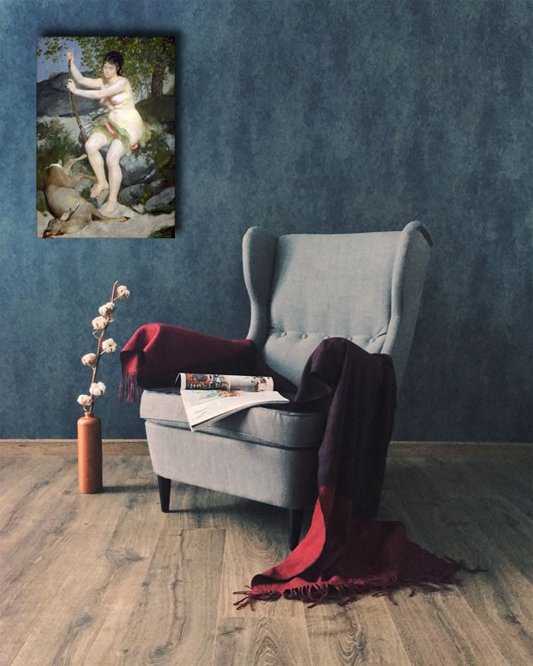 Diana, Auguste Renoir - obraz na płótnie 90x120 cm