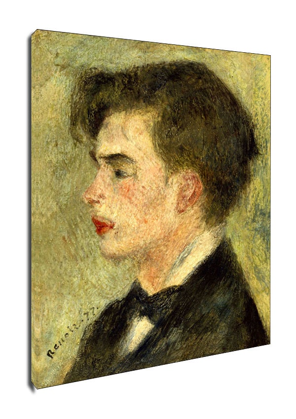 Georges Rivière, Auguste Renoir - obraz na płótnie 20x30 cm