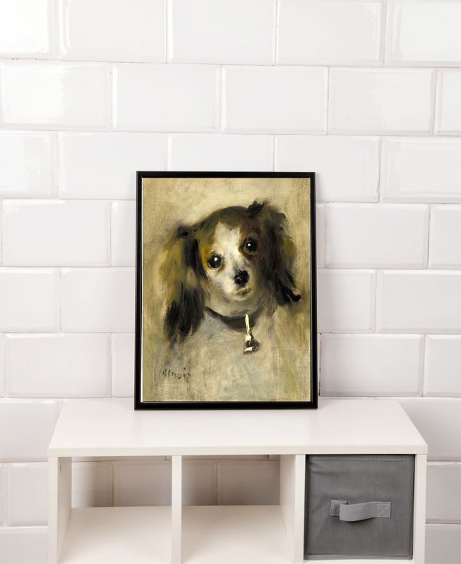 Head of a Dog, Auguste Renoir - plakat 29,7x42 cm