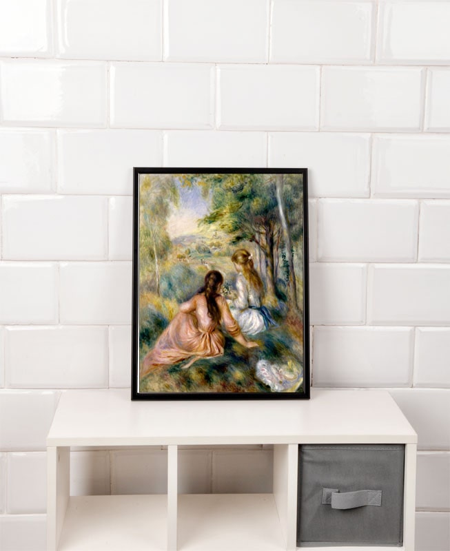 In the Meadow, Auguste Renoir - plakat 21x29,7 cm