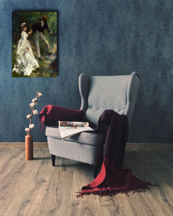 La Promenade, Auguste Renoir - obraz na płótnie 30x40 cm