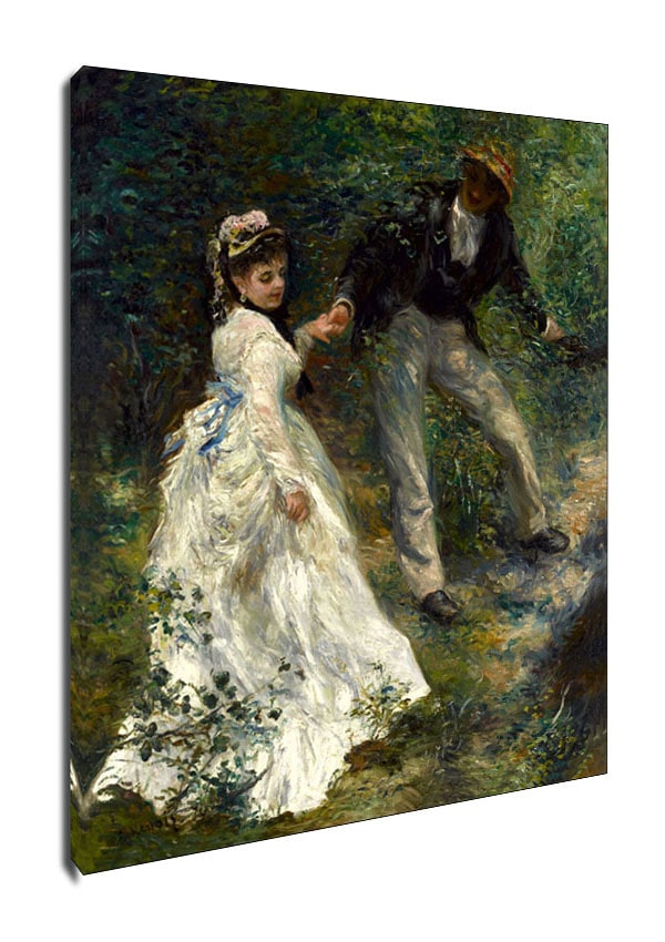 La Promenade, Auguste Renoir - obraz na płótnie 30x40 cm