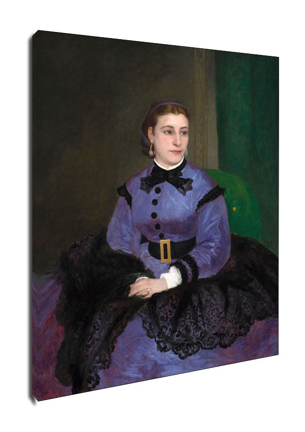 Mademoiselle Sicot, Auguste Renoir - obraz na płótnie 30x40 cm