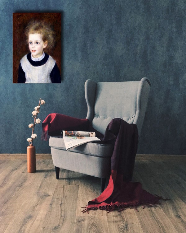 Marguerite Thérèse (Margot) Berard (1874–1956), Auguste Renoir - obraz na płótnie 70x100 cm