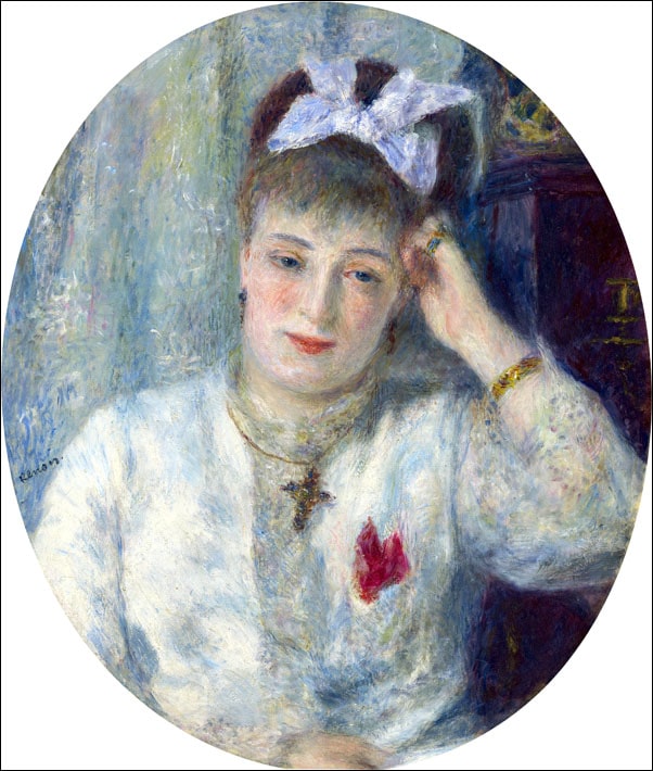 Marie Murer, Auguste Renoir - plakat 40x60 cm