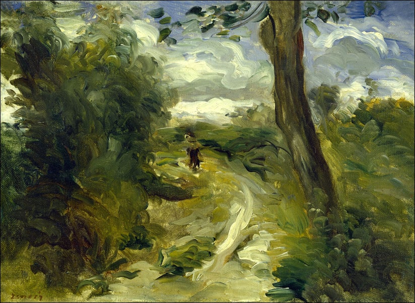 Landscape between Storms, Auguste Renoir - plakat 50x40 cm