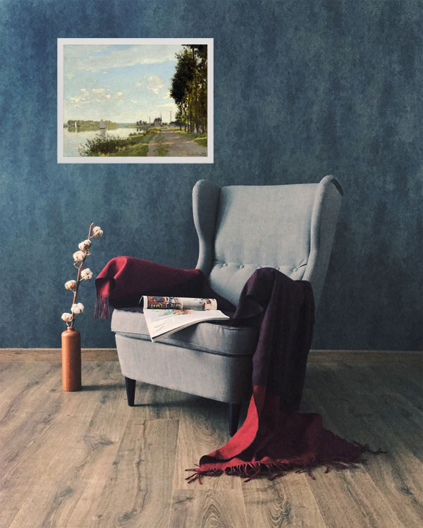 Argenteuil, Claude Monet - plakat 84,1x59,4 cm