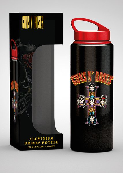 Guns N’ Roses Logo - aluminiowa butelka, kubek 700 ml