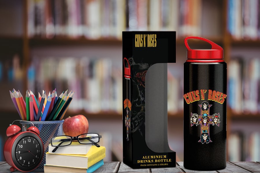 Guns N’ Roses Logo - aluminiowa butelka, kubek 700 ml