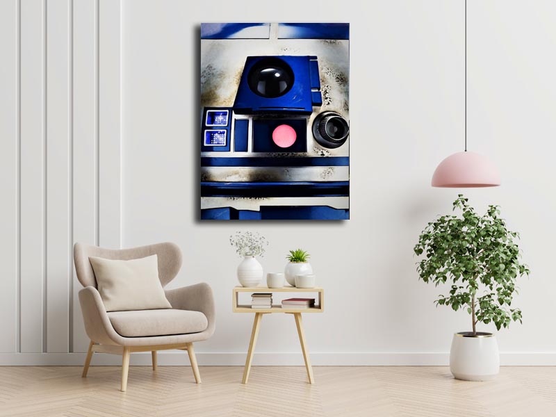 Face It! Star Wars Gwiezdne Wojny - R2-D2 - obraz na płótnie 61x91,5 cm
