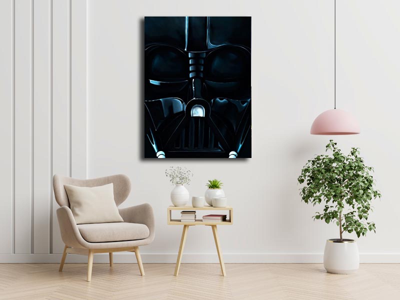 Face It! Star Wars Gwiezdne Wojny - Darth Vader v2 - obraz na płótnie 60x80 cm