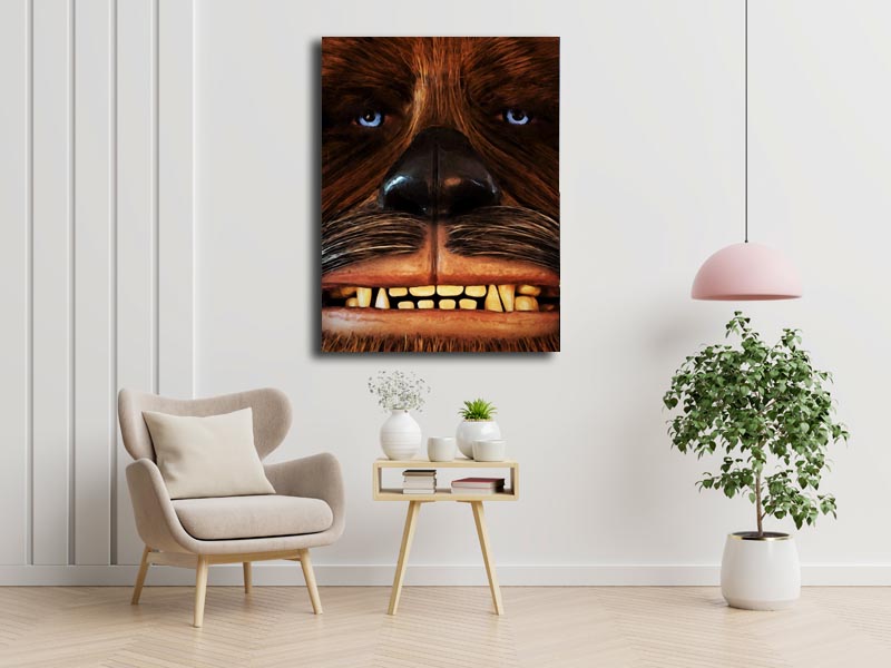 Face It! Star Wars Gwiezdne Wojny - Chewbacca - obraz na płótnie 60x80 cm