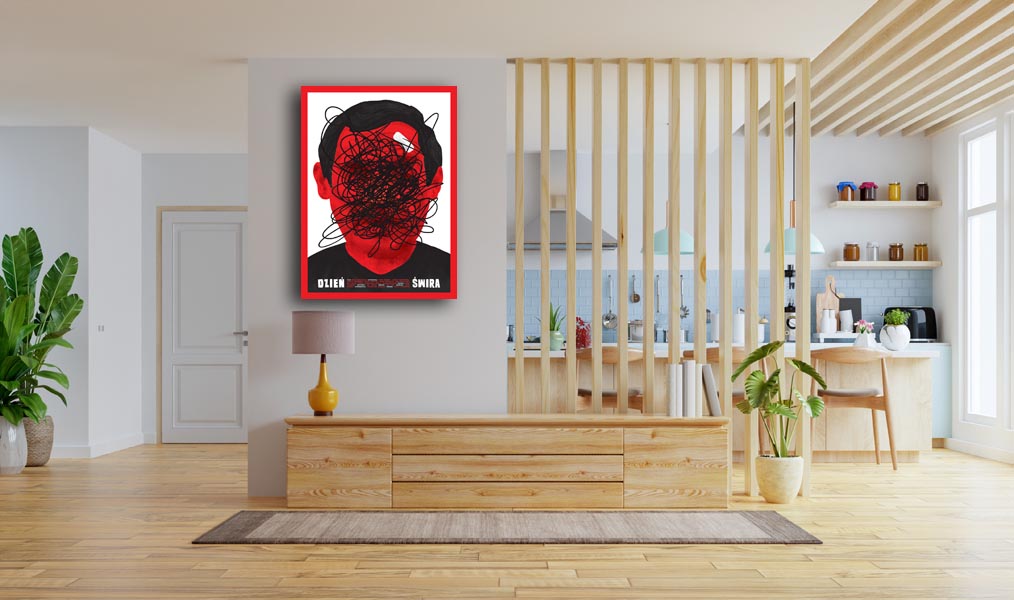 Dzień Świra - obraz na płótnie 50x70 cm