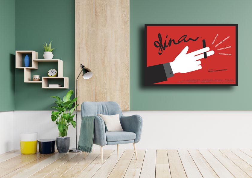 Glina - obraz na płótnie 60x40 cm