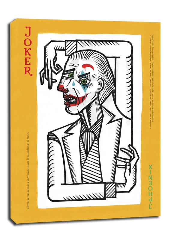 Joker II – obraz na płótnie 40x60 cm
