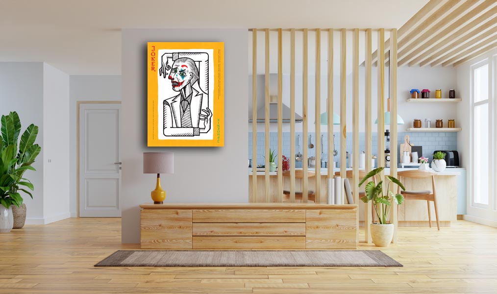 Joker II – obraz na płótnie 40x60 cm