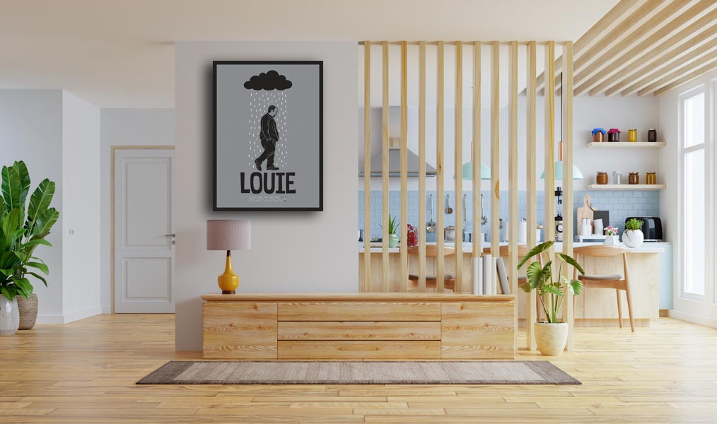 Louie - obraz na płótnie 30x40 cm