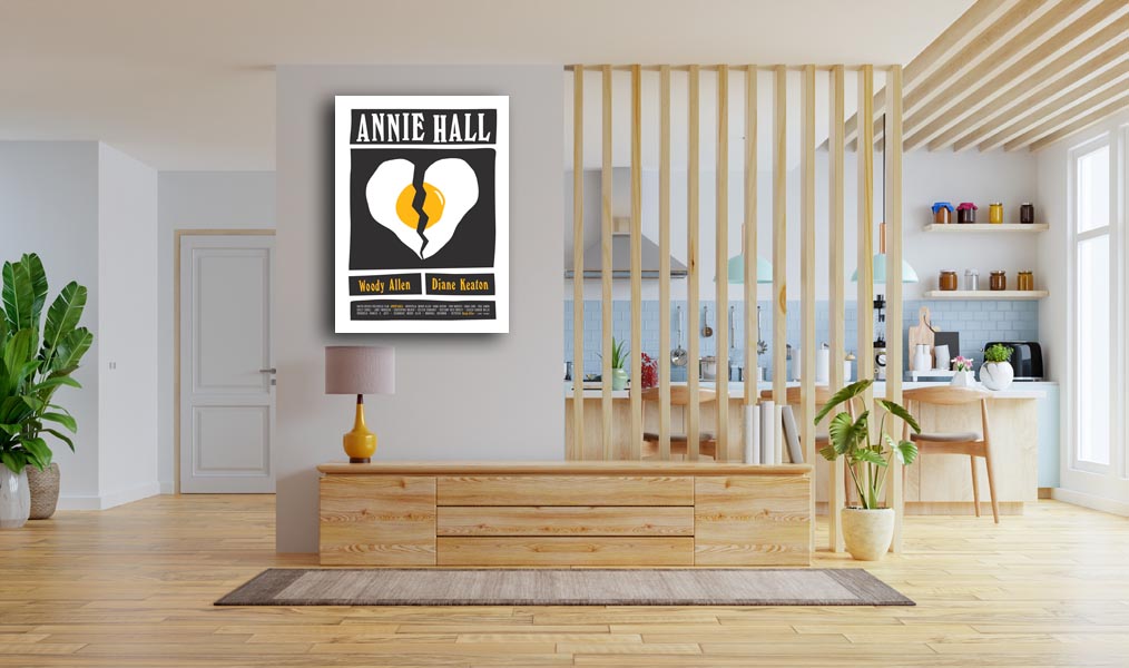 Woody Allen Annie Hall - obraz na płótnie 50x70 cm