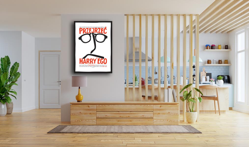 Woody Allen Przejrzeć Harry’ego I - obraz na płótnie 90x120 cm